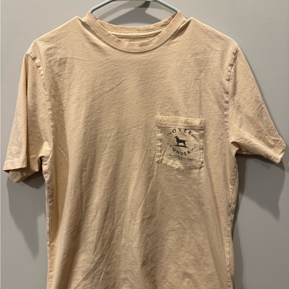 Tan Over & Under shirt/Size M.